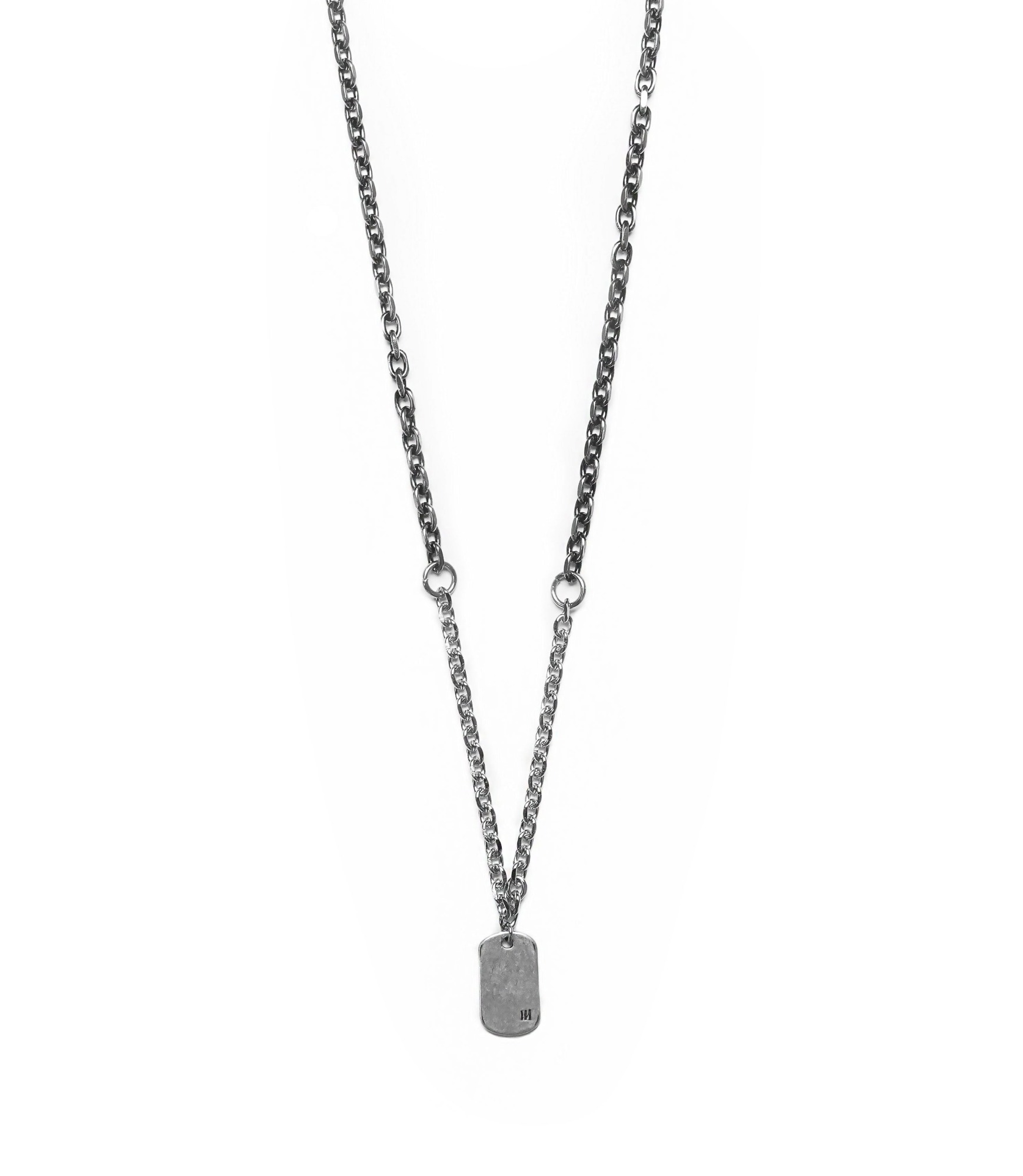 TWO TONE CHAIN NECKLACE