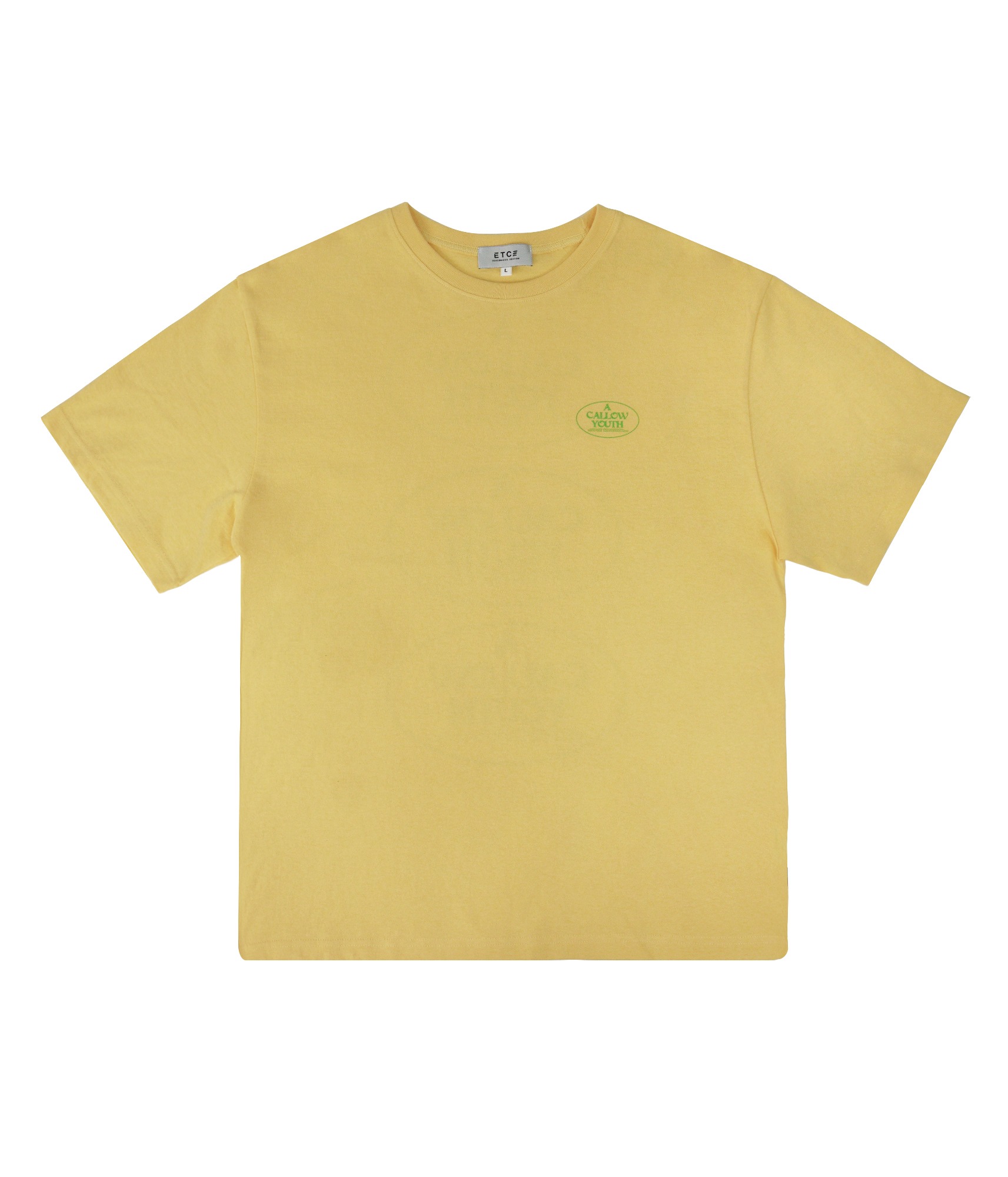 A CALLOW YOUTH TEE (YELLOW)