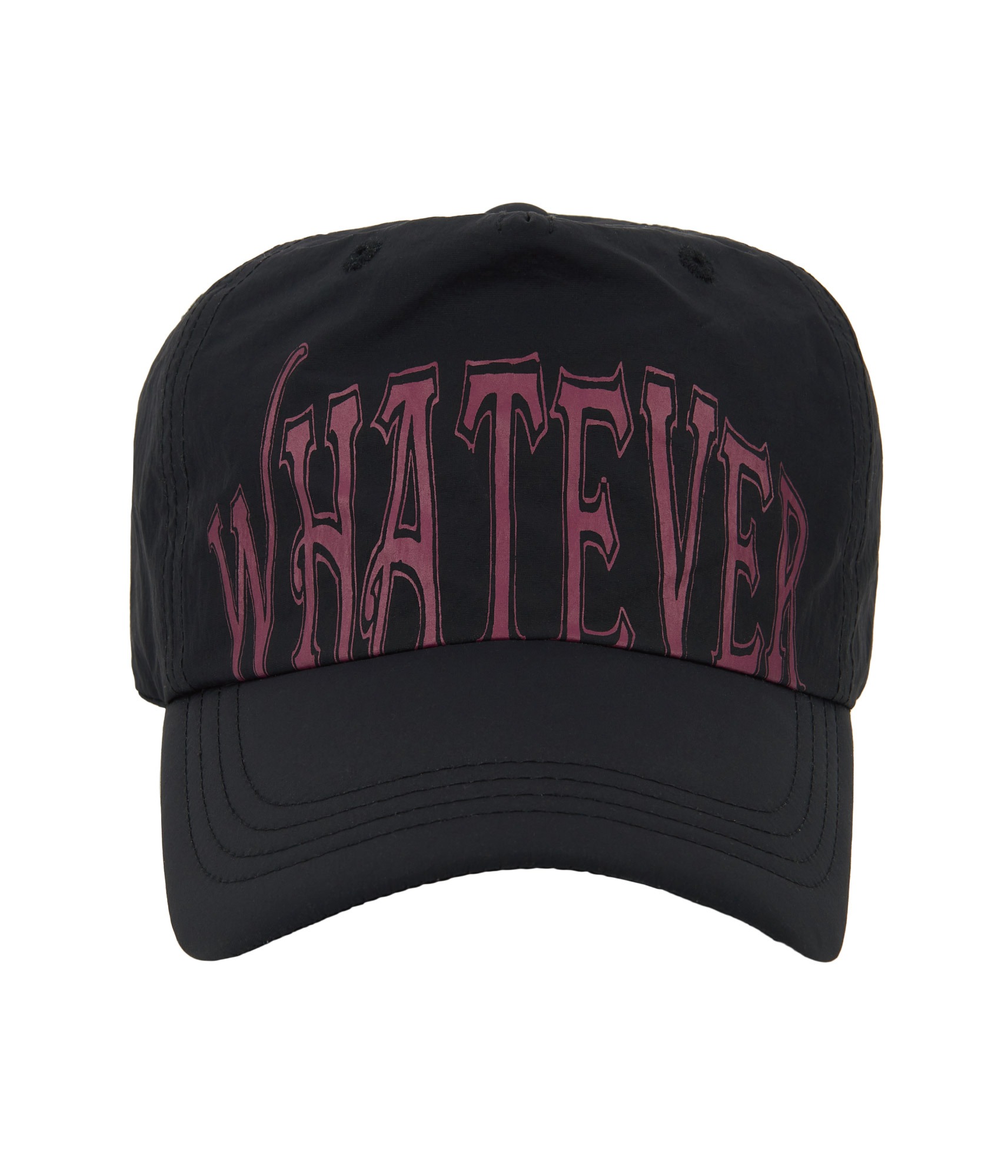 WHATEVER PADDED BALL CAP (BLACK)